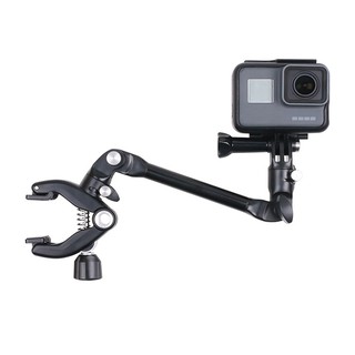 VOLL-Gopro Cameras 360 Rotate Music Mount Arm Stand Guitar Drum Clips Bass Holders Clamp