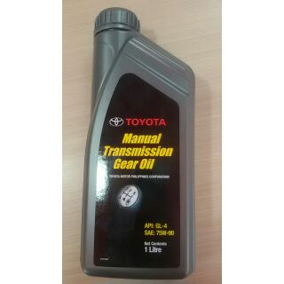 GENUINE Toyota Manual Transmission Gear Oil API GL-4 1L