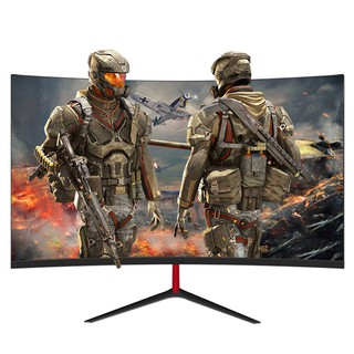 computer monitor24" Super Curved Gaming Monitor Qhd 4K, Curved Monitor, 144hz,4K 144hz 24" LCD Com