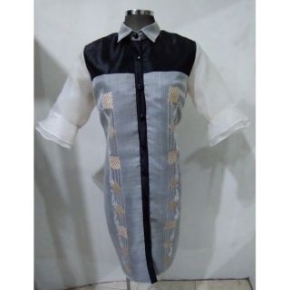 Modern Barong Dress/Cocoon