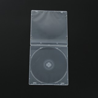 5.2mm Single Super Clear CD DVD R CDR DVDR Disc PP Poly Case Outer Sleeve Ne ITO