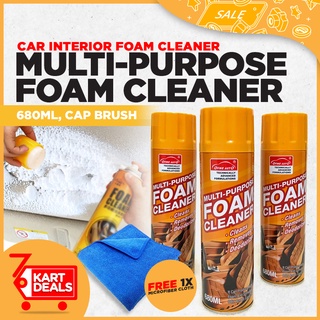 Multi-purpose Foam Cleaner Spray for Car Interior Exterior Household Kitchen Shoes 650ML Original