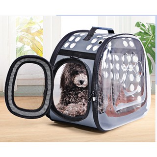 pet supplies transparent dog cat puppy dog carrier bag (1)