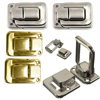 ✨jiamy✨4pcs Fastener Toggle Lock Latch Catch for Suitcase Case Boxes Chests Trunk Door