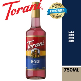 TORANI ROSE SYRUPS 750 ML