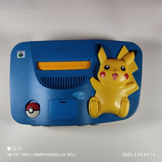 Nintendo 64 Pokémon Pikachu Blue/Yellow (5)
