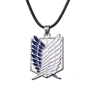 Attack on Titan Investigative Corps Logo Necklace Wings of Freedom Pendant