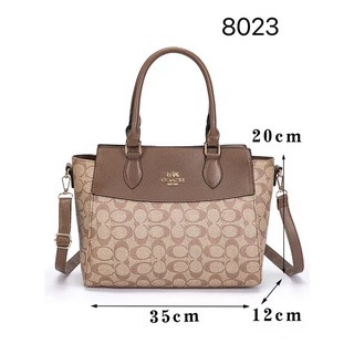 YLS Coach handbag Inclined shoulder Ladies medium Bags 2in1 Use
