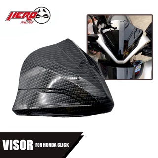 [ ]Visor For Honda Click 125/150 Carbon Fiber HDGd