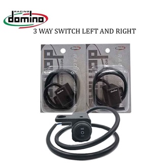 DOMINO MINI LIGHT SWITCH 3 WAY LEFT/RIGHT