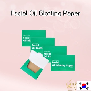 [BLOTTING PAPER] Korea facial blotting paper for oily face made from plant fiber 1pcs / 5pcs sebum paper face oil paper skincare acne treatment