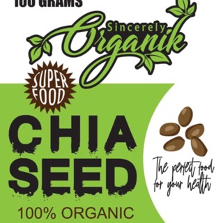 Chia Seeds - 100% Organic