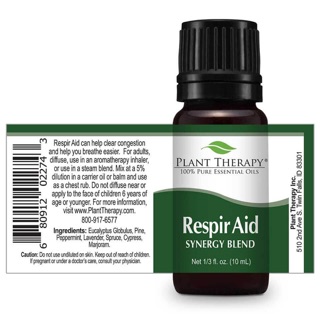 Plant Therapy Synergy Blend Respir Aid 10ml