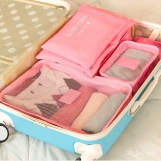 6in1 Travel Luggage Bag Clothes Organizer 6 in1