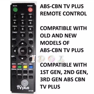 Remote control ABS-CBN Tv-Plus Remote (2)