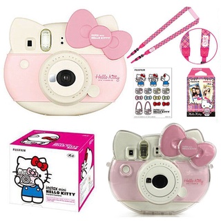 Fujifilm Instax Mini HELLO KITTY Instant Camera Limited Edition + 10 Sheets Film + Hello Kitty PU Le (1)