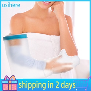 [Seller Recommend] Usihere Adult Shower Long Arm Leg Waterproof Cast Bandage Protector Cover for Bathing