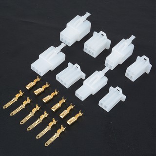 Motorcycle Car Electrical 2.8mm 2 3 4 6 Pin Wire Auto Connectors Terminal (4)