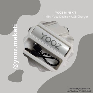 ORIGINAL Yooz WHITE VAPE + FREE 2 PODS (with USB charger) Choose your own flavor (Yooz Mini Device)