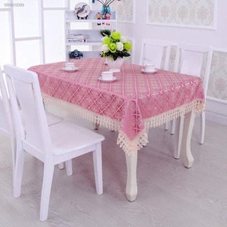 New Embroidered Fabric Tablecloth Simple Pastoral Lace Table Cloth Rectangular Dining Table Coffee T