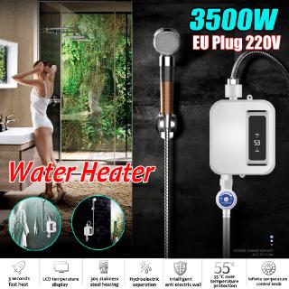 JULY 220V 3s 3500W Instant Electric Tankless Hot Water Heater Shower Kitchen Bathing (1)