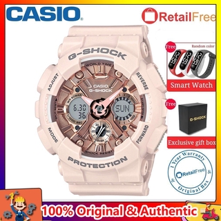 Ready Stock！Casio G-SHOCK GA110 Fashion Rose Gold Sports Waterproof Women's Electronic Casio Watch