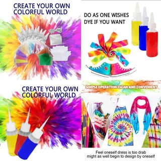 Easy To Use Tie-Dye Kit Party Creative Group Activities DIY Fashion Dye Kit