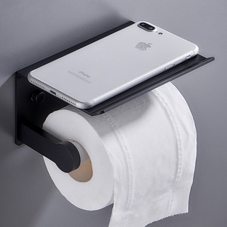 [Bathroom Accessories] Nordic Paper Towel Rack Toilet Phone Holder