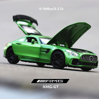 1:32/Mercedes-Benz GTR AMG sports car model Diecast Metal Pull Back Car Toys Children's toys