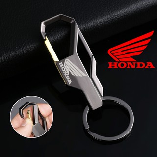 Honda Motorcycle Car Keychain Men's Creative Alloy Metal Keyring Keychain Key Chain Ring Gift