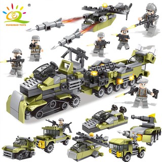 296pcs Lego compatible military ship children's puzzle toy