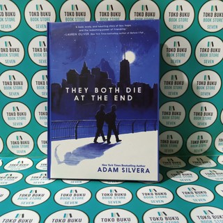 They Both Die at the End Novel Book Paper by Adam Silvera in English for Young Adult