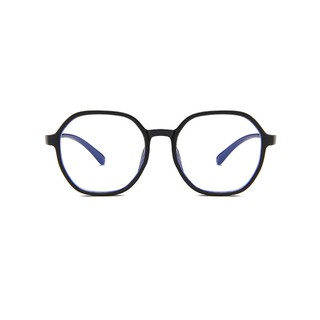 YNJN Oversized Myopic Glasses Unisex Retro Anti Radiation Eyeglass Grade Eyeglasses Replaceable Lens