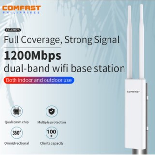 Comfast CF-EW75 2.4GHz 5.8GHz 1200mbps Outdoor Access Point High Power Wide Range