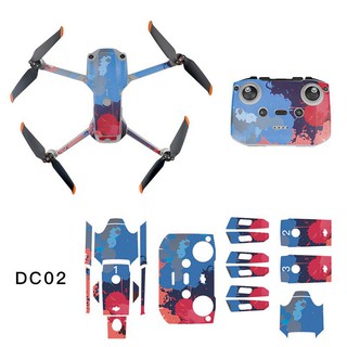 Remote Controller Decal Sticker Skin for DJI Air 2S Combo Drone Quadcopter Body