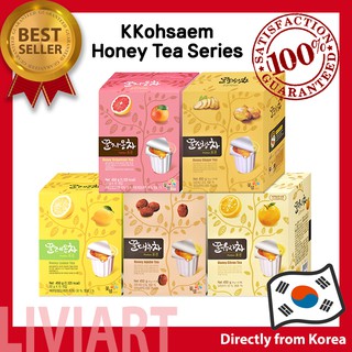 [Kkohshaem] Korean Honey Tea Portion Honey Citron, Honey Lemon, Honey Jujube, Honey Grapefruit, Hone