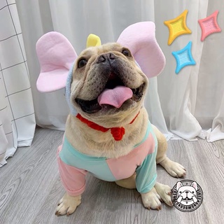 French Bulldog Big Ear Elephant Hat Pet Dog Transformation Cap Headgear Costume halloween Dogs Cosp