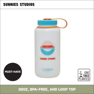 Sunnies Studios Nalgene Drinking Bottle (Wide Mouth 32 oz.) [Sports Water Bottle]