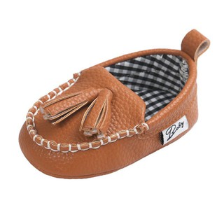 Baby Loafers Soft Newborn Girl Boy Slipper Slip-On Indoor Shoes (5)