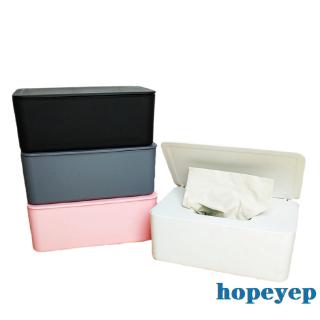 LILI-Solid Color Rectangular Napkin Storage Box Tissue Dispenser for Bathroom Kitchen and Office (1)