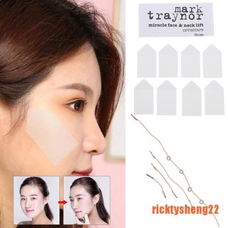 【RTS】16Pcs Invisible Thin Line Wrinkle Skin V Face Neck Eye Lift Tape Stickers