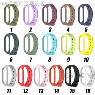 ✜▼¤Mijobs Silicone Strap for Xiaomi Mi Band 6 5 Replacement Wristband Bracelet for MiBand 5