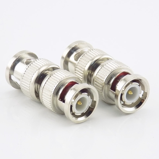 10pcs BNC Connector Adapter RF RG59 Video Male To Bnc Male Coupler for CCTV Camera System Security Surveillance