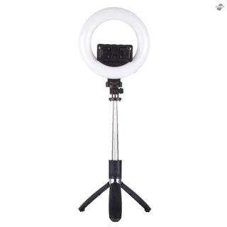 PULUZ Ring Light HandHeld Fill Light BT Selfie Stick Tripod Light for Live Broadcast Vlogging
