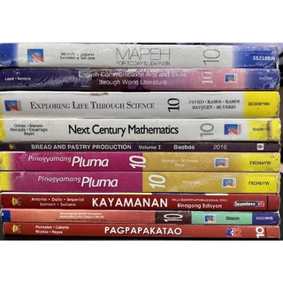 Grade 10 textbooks (k to 12 curriculum)