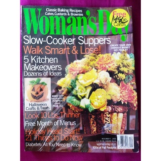 Kalibruhan: Collectible WOMAN'S DAY MAGAZINE:LOOK10LBS THINNER/KITCHEN MAKEOVERS/DIABETIS (Nov2005)