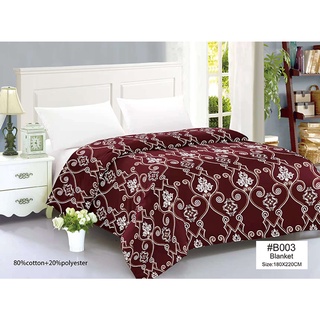 New Polycotton bed blanket Kumot Double size (180cm*220cm) (3)