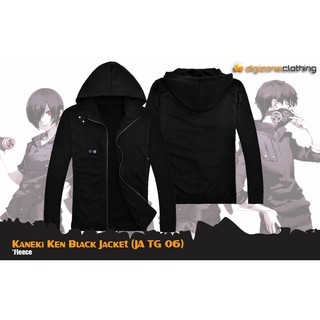 Anime Men's Hoodie Jacket Tokyo Ghoul Black Kaneki Ken Cosplay Casual - JA TG 06