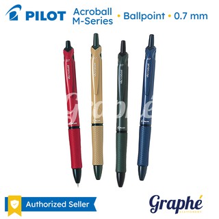 PILOT Acroball M Series Retractable Ballpoint Pen 0.7-mm