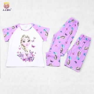 [J.J.SHI]New design 3in1 terno pajama sleepwear soft cotton comfortable wear to sleep(cod)